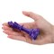 WE Games Color Bright Plastic Staunton Tournament Chess Pieces with 3.75 in. King - Half Chess Set of Chess Pieces Only, Purple